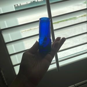 8 Tequila Shot Glasses. Corralejo Brand. Sapphire colored.